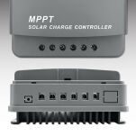 Qoltec Solarny regulator ładowania MPPT z czujnikiem temperatury 30A |12V / 24V | LCD | 2 x USB | Bluetooth | APP | GEL | LiFePO4 - 5
