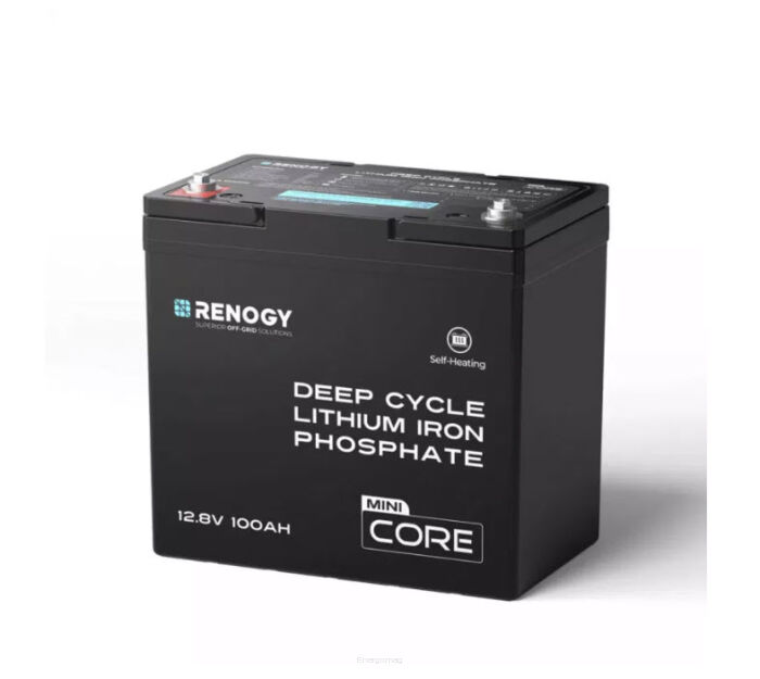 Akumulator litowy Renogy 12V 100Ah z funkcją samonagrzewania