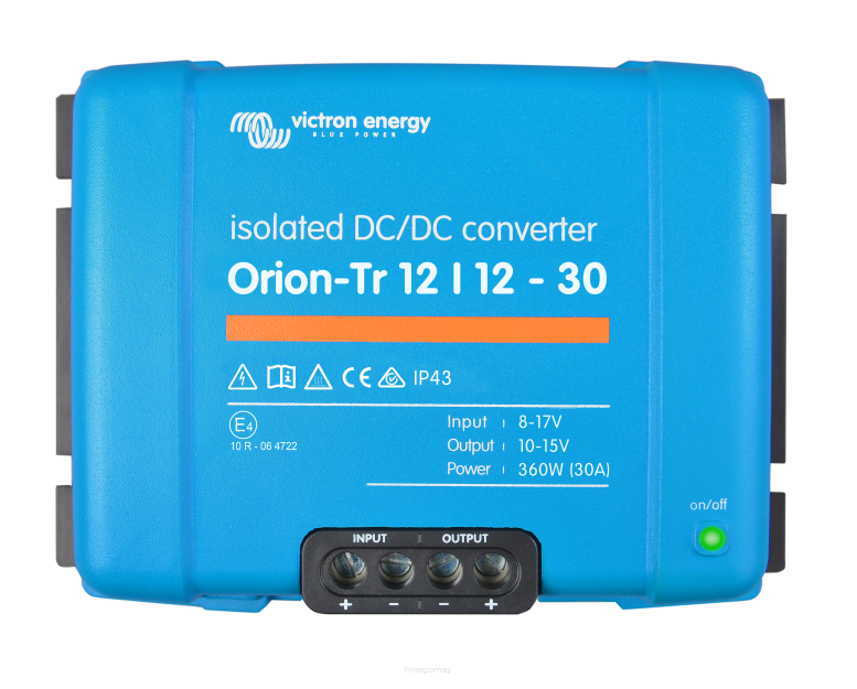 Konwenter DC-DC Orion-Tr 12/12-30A (360W) Izolowany