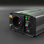 Qoltec Przetwornica napięcia Monolith | 300W | 600W | 12V na 230V | Czysty Sinus - 13