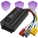 Qoltec Automatyczna Ładowarka DC-DC 12V z regulatorem MPPT | 25A | LiFePO4 AGM GEL STD - 3