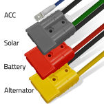 Qoltec Automatyczna Ładowarka DC-DC 12V z regulatorem MPPT | 25A | LiFePO4 AGM GEL STD - 2
