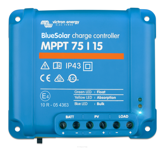 Regulator ładowania Victron BlueSolar MPPT 75/15
